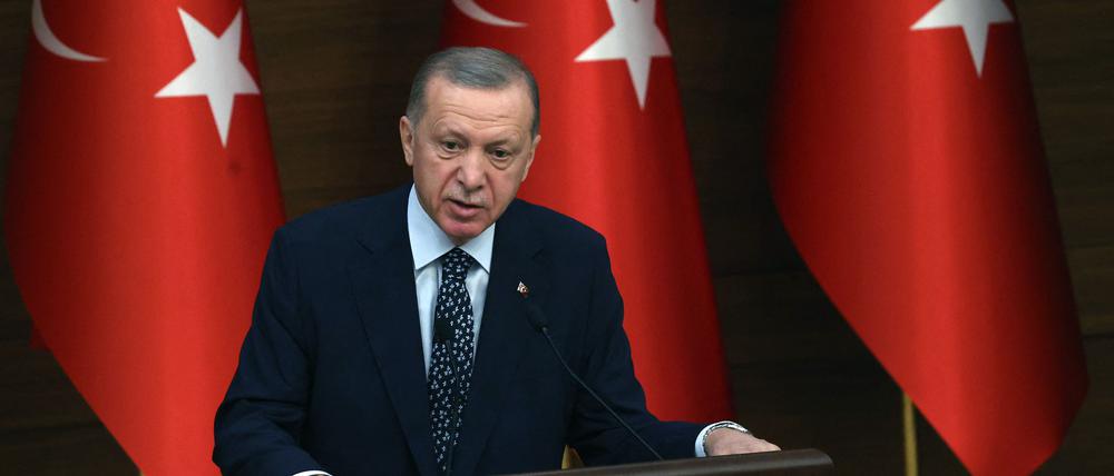 Der türkische Präsident Recep Tayyip Erdogan ist im Wahlkampfmodus.
