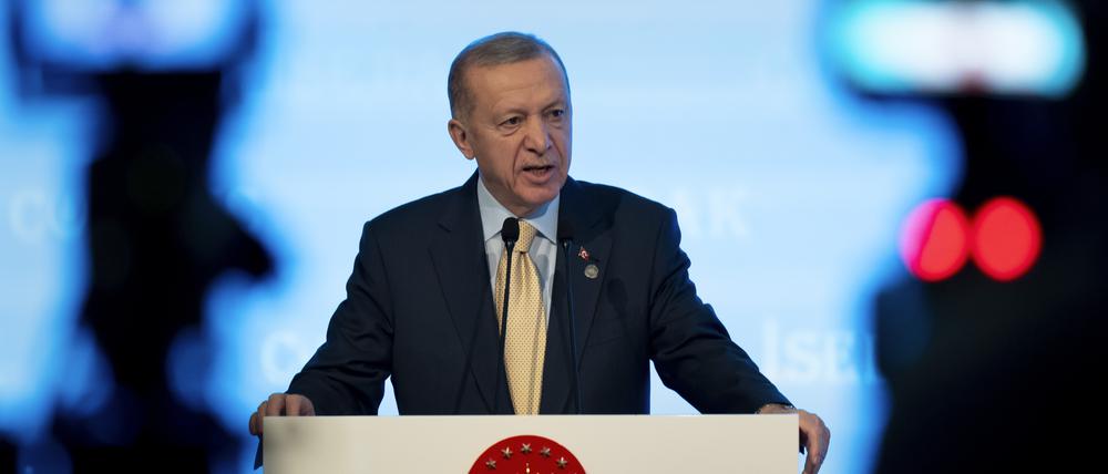 Recep Tayyip Erdogan will verhindern, dass Hamas-Anhänger in der Türkei von Israel verfolgt werden. 