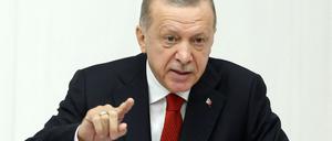 Der türkische Präsident: Recep Tayyip Erdogan.