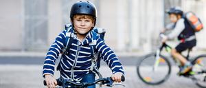 Wie sicher sind Kinder mit dem Rad unterwegs?