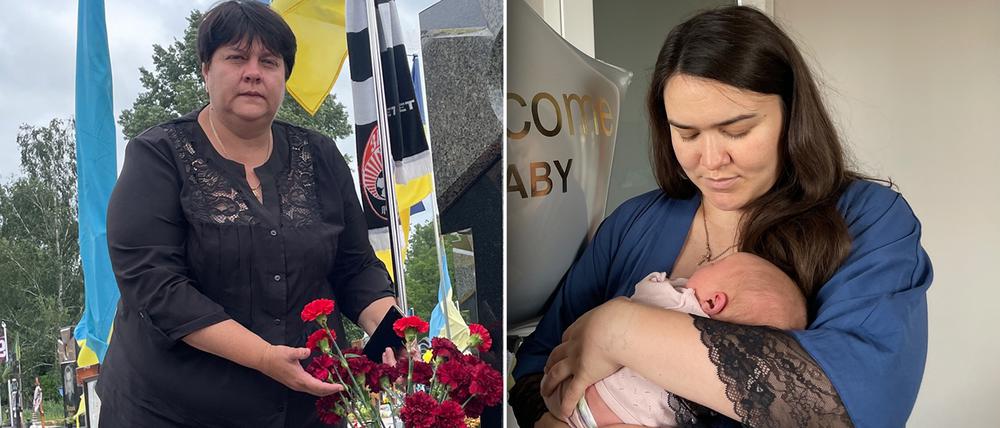 Olga beerdigt ihren Sohn. Anastasiia bringt ihre Tochter zu Welt. Auf einem Kiewer Friedhof und in einer Entbindungsklinik zeigt sich, wie Leben beginnt, wenn der Tod allgegenwärtig ist.