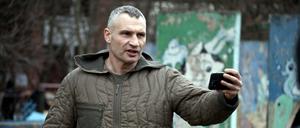 Kiews Bürgermeister Vitali Klitschko warnt vor einer erneuten Offensive (Archivbild). 