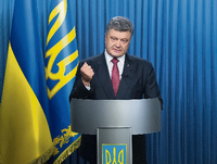Der ukrainische Präsident Petro Poroschenko. Foto: Reuters