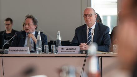 Der Rundfunk Berlin-Brandenburg (RBB) stürzte im Sommer 2022 in eine tiefe Krise. Nun wird Ministerpräsident Dietmar Woidke (SPD) im Untersuchungsausschuss befragt.