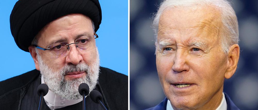 Ebrahim Raisi, Präsident des Iran, und Joe Biden, Präsident der USA, tauschten Gefangene aus. 