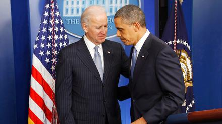 Joe Biden und Barack Obama.
