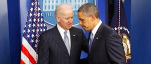 Joe Biden und Barack Obama.