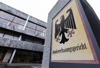 Entscheidung in Karlsruhe: der Sitz des Bundesverfassungsgerichts. Foto: Uli Deck/dpa