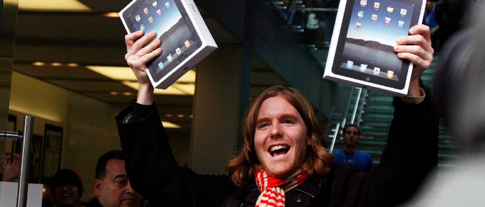 Verkaufsstart: Ansturm auf iPad in USA