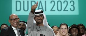 COP28-Präsident Sultan Al Jaber hat die Klimaverhandlungen maßgeblich verantwortet – und ist Ölboss des staatlichen Konzerns in den Vereinigten Arabischen Emiraten.