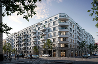 Planung für den Winterfeldtkiez. Der Immobilienentwickler Diamona & Harnisch will 225 Wohnungen an der Pallasstraße/Elßholzstraße/Gleditschstraße bauen. Foto: Promo