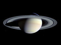 In astronomischen Dimensionen bekam Saturn seine Ringe erst "vor Kurzem". Und sie werden sich auch "bald" wieder auflösen, denn der Planet wird sie sich im Laufe der Zeit einverleiben. Foto: Nasa/dpa