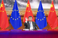 Chinas Präsident Xi diktiert das Geschehen und verbittet sich Kritik aus Europa. Foto: dpa