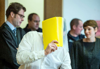 Verdeckt. In Frankfurt (Oder) muss steht ein 47-jähriger Mann als mutmaßlicher Entführer vor Gericht. Foto: dpa