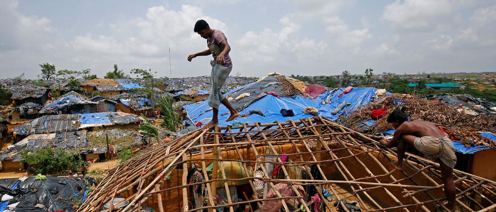 Fast 40 Prozent der Rohingya-Flüchtlinge in den überfüllten Lagern in Bangladesch leiden laut Ärzte ohne Grenzen an Krätze (Symbolbild).