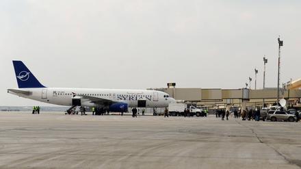 Der Flugbetrieb am Flughafen Aleppo soll vorübergehend eingestellt worden sein (Archivbild).