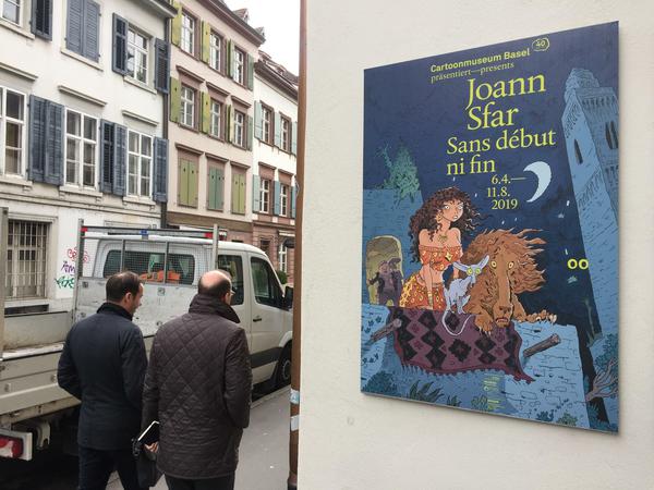 Im Cartoonmuseum Basel sind bis zum 11. August hunderte Originale von Joann Sfar zu sehen.