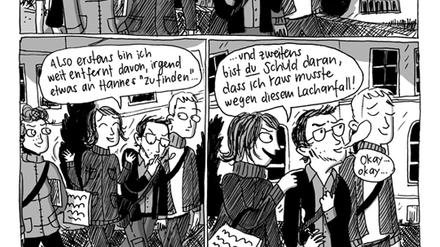 Alte Bekannte: Auch Comic-Künstler wie Line Hoven, Arne Bellstorf und Sascha Hommer tauchen in dem Buch auf.