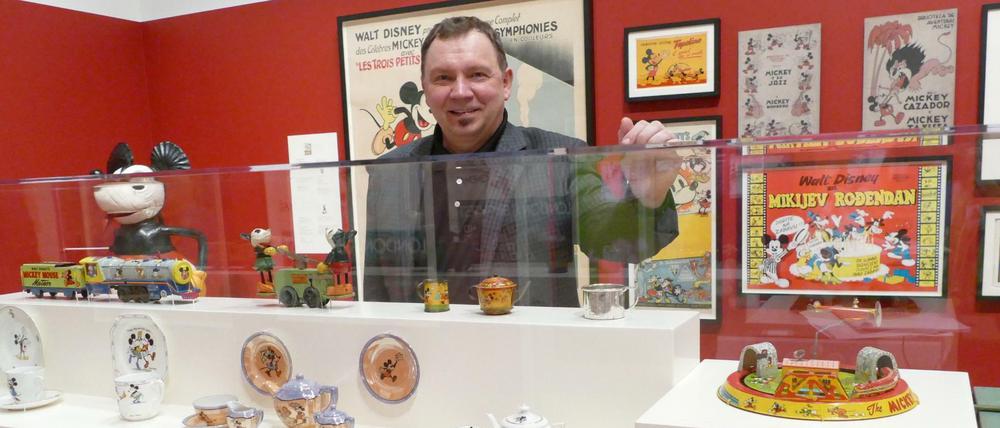 "From Walt to the World": Disney-Zeichner Andreas Deja ist der Kurator der Ausstellung.