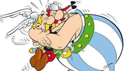 Jetzt haben sich alle wieder lieb. Der juristische Streit um Asterix und Obelix ist seit Freitag offiziell beendet.