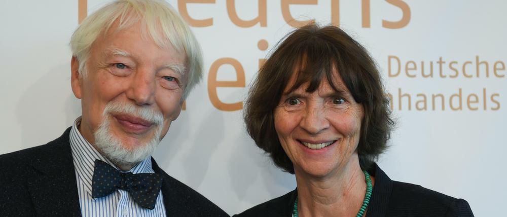 Zukunft braucht Erinnerung. Jan Assmann (l.) und seine Frau Aleida Assmann bekommen den Friedenspreis des Deutschen Buchhandels verliehen.