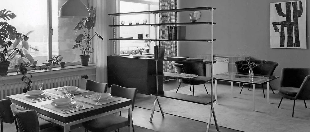 Licht und Luft. Herbert Hirches Musterwohnung im Haus Pierre Vago auf der Internationalen Bauausstellung Berlin 1957.