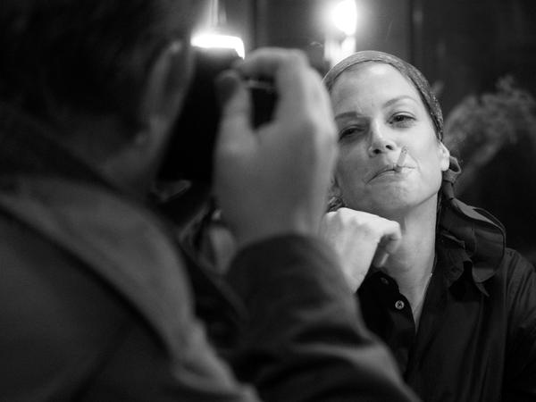 Marie Bäumer als Romy Schneider in "3 Tage in Quiberon".