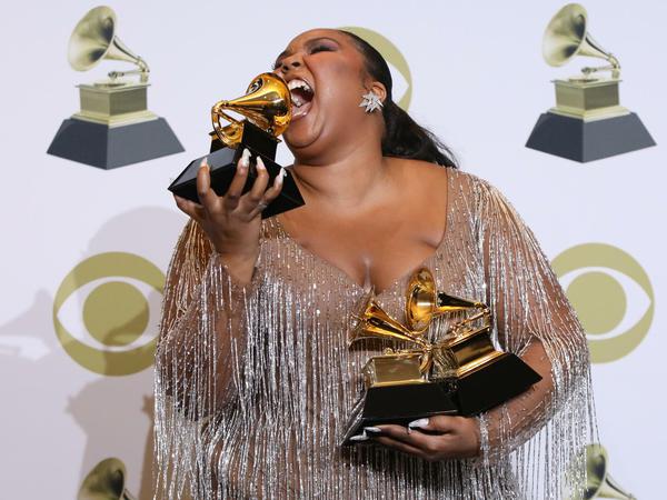 Lizzo gewann drei Grammys.