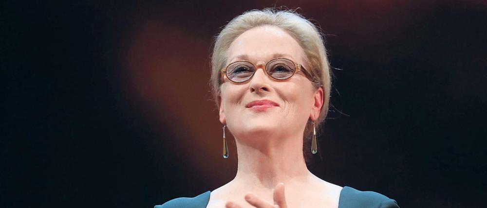 Meryl Streep im Jahr 2016 bei der Berlinale.