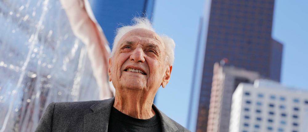 Frank Gehry im Februar 2019 in Los Angeles.