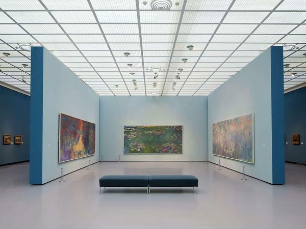 Einblick in den Ausstellungsraum im Kunsthaus Zürich.