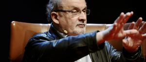 Der britische Autor Salman Rushdie