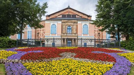 Das Richard-Wagner-Festspielhaus in Bayreuth auf einem Archivfoto aus dem Juli 2015.