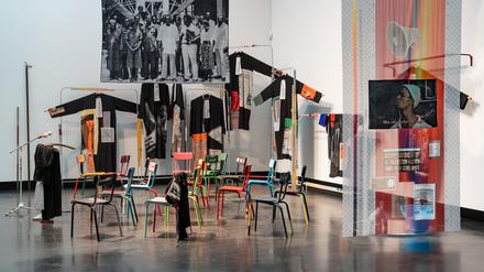 The School of Mutants, Installationsansicht, 12. Berlin Biennale, Akademie der Künste, Pariser Platz,