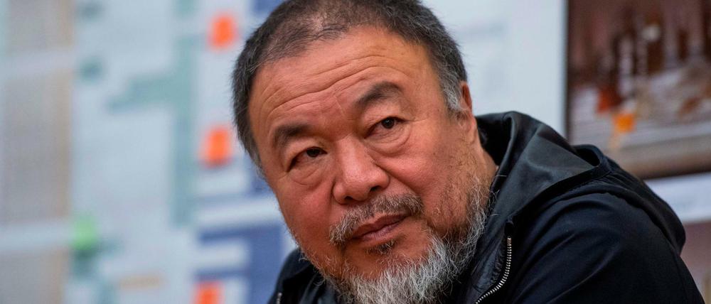 Ai Weiwei in seinem Berliner Studio. 