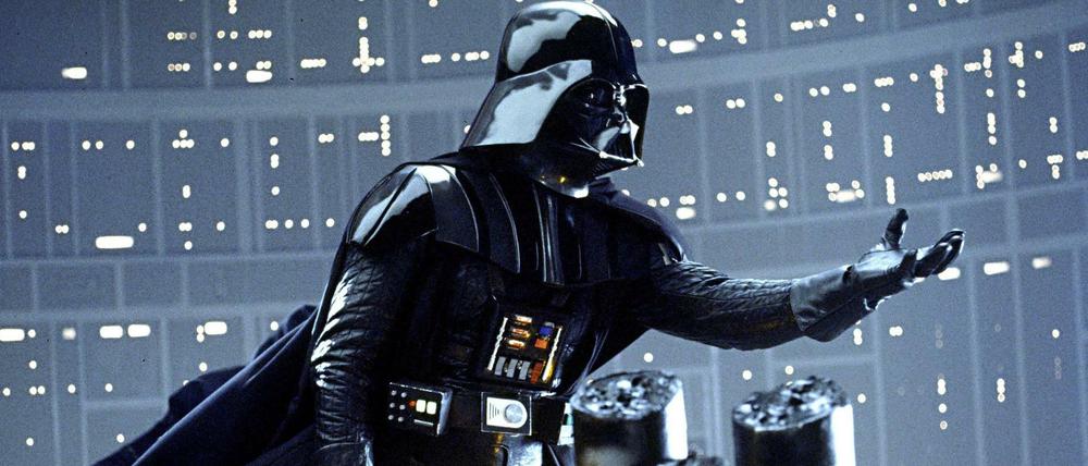 David Prowse im Jahr 1980 als Darth Vader in "Star Wars - Das Imperium schlägt zurück".
