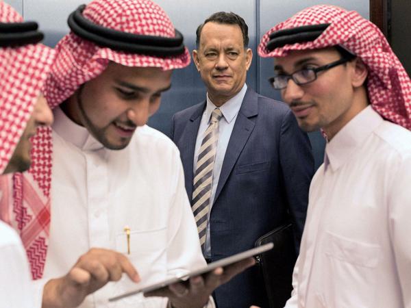 Allein unter Arabern: Tom Hanks alias Alan Clay hat in Saudi-Arabien nichts mehr zu verlieren. Seine Firma in den USA ging pleite.
