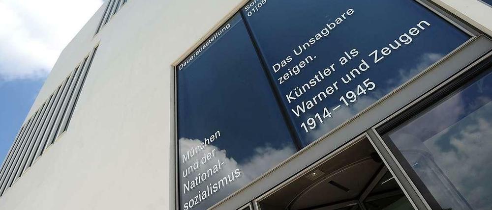 An der Stelle der früheren NSDAP-Parteizentrale. Das Dokumentationszentrum zu München und dem Nationalsozialismus.