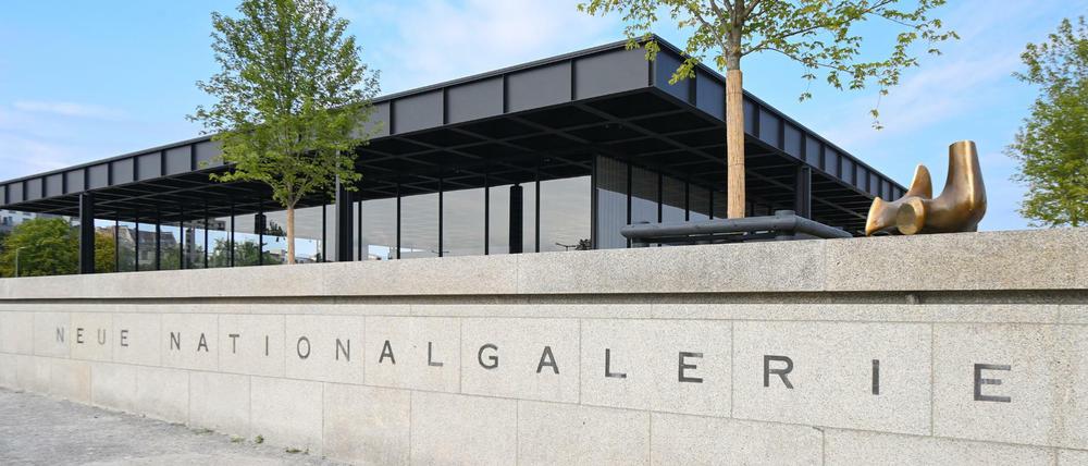 Ab Sonntag wieder für Publikum geöffnet: die Neue Nationalgalerie nach ihrer Sanierung.