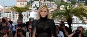 Cate Blanchett bei den Filmfestspielen in Cannes 2015. 
