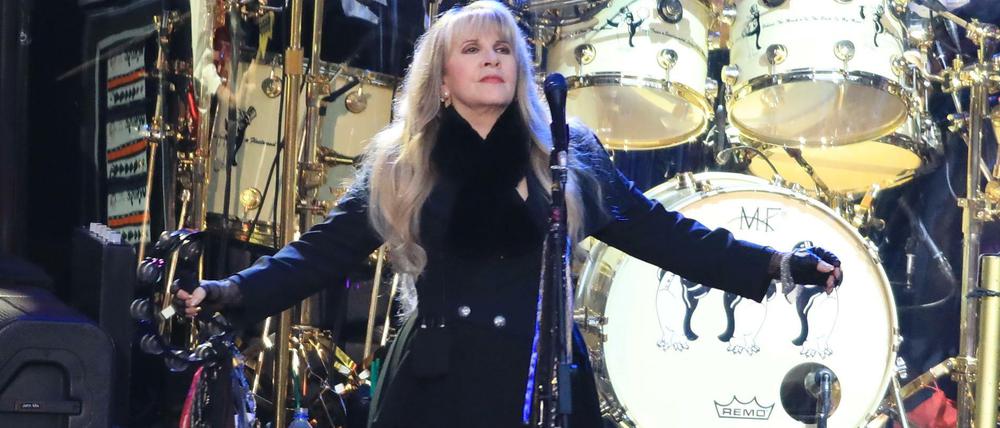 Stevie Nicks beim Auftritt von Fleetwood Mac in Berlin.