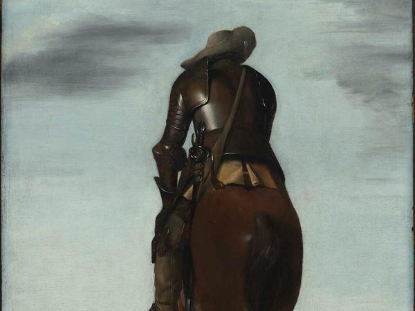 Gerard ter Borchs „Soldat zu Pferde“ von 1634 zeigt alles andere als einen auftrumpfenden Krieger.