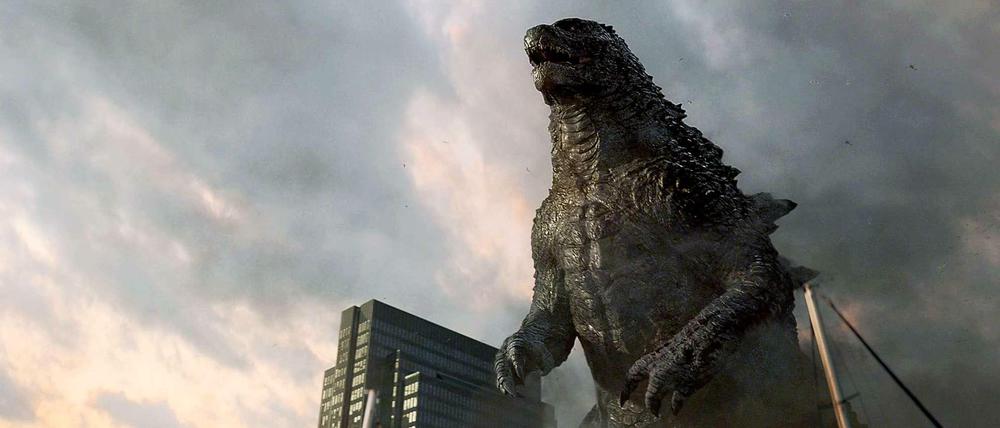 Der animierte Godzilla erinnert in seiner Physis an die Gummi-Modelle der 1950er Jahre.