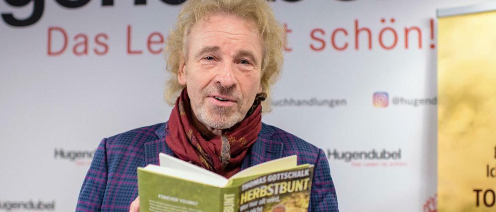 Thomas Gottschalk liest aus seinem neuen Buch "Herbstbunt".