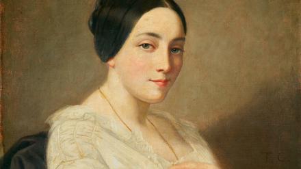 Das Ölgemälde von Thomas Couture, "Porträt einer jungen Frau", 1850–1855, wurde als Raubkunst identifiziert.