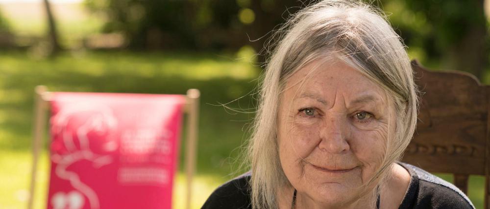Die Bachmannpreis-Siegerin Helga Schubert nahm an den 44. Tagen der deutschsprachigen Literatur in ihrem Garten teil. 