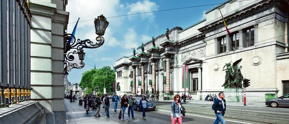 Die Königlichen Museen in Brüssel, 1887 eröffnet, sind Hauptleihgeber der Berliner Ausstellung. 