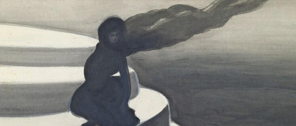 „Vertigo“ von Léon Spilliaert, 1908. 