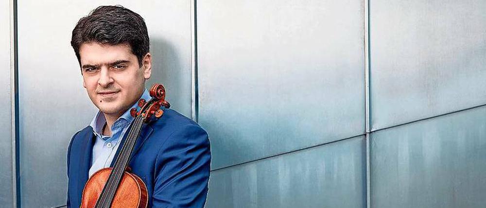 Der Violinist Michael Barenboim brillierte als gefragter Solist bei den Wiener Philharmonikern.