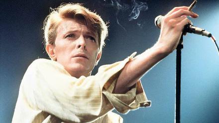 David Bowie auf einem Konzert seiner Deutschlandtour 1978.